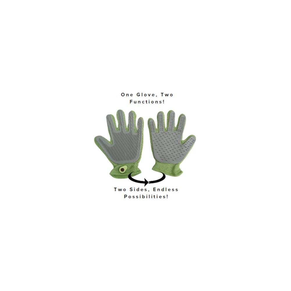 One Glove, Two Functions!  
Two Sides, Endless Possibilities!
