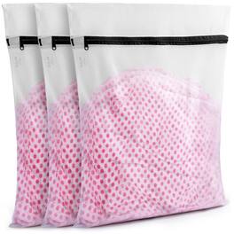 Zulay Kitchen - Zulay Home 3 Pack Mesh Laundry Bags for Delicates - Reusable Mesh Laundry Bags for Washing Machine - Black