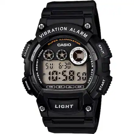 Vibration Alarm Super Illuminator VIB Split Teuloa I I es 19 D - MOO - P 8 W7 Sig Spl I a3 Of Resist S B-30 I ALM 10 Year P Water Battery Mode TR ST AL T Start Light