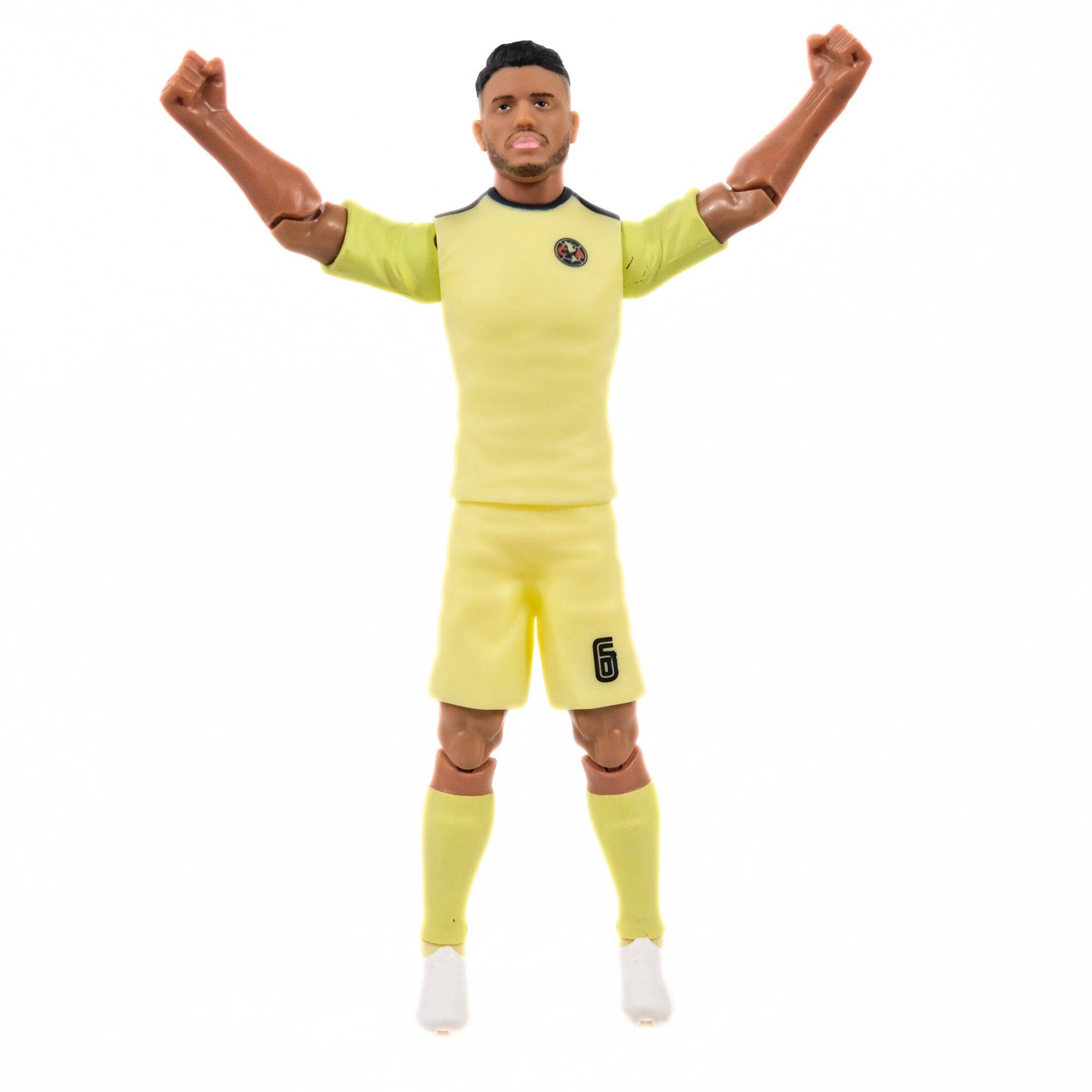Alt View 6. Banbo Toys - Banbo Toys SOCKERS Club América Jonathan Dos Santos 8" Collectible Soccer Action Figure.