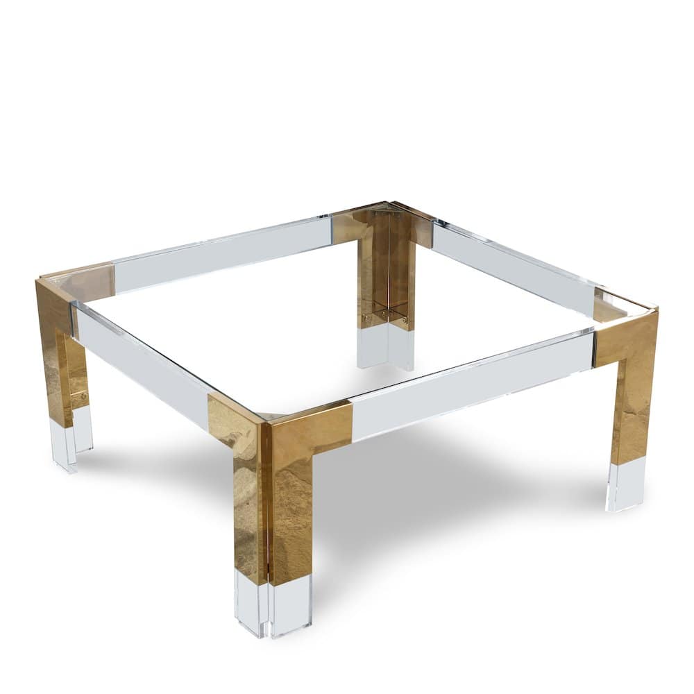 Meridian Furniture - Casper Coffee Table - Gold