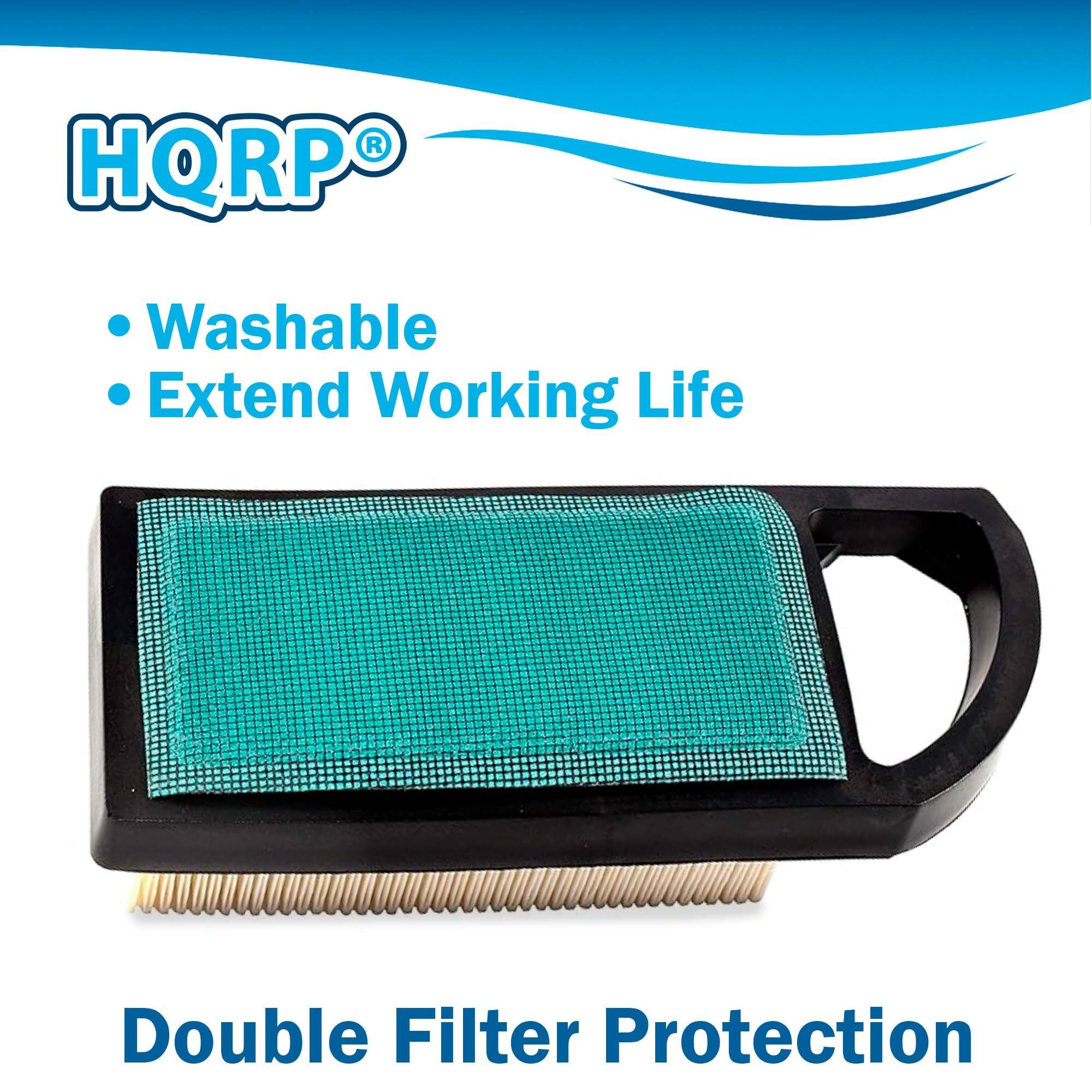 HQRP®

- Washable
- Extend Working Life

Double Filter Protection