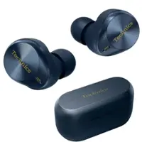 Technics - Premium HiFi True Wireless Earbuds with Noise Cancelling, 3 Device Multipoint Connectivity, Wireless Charging - Blue - Front_Zoom