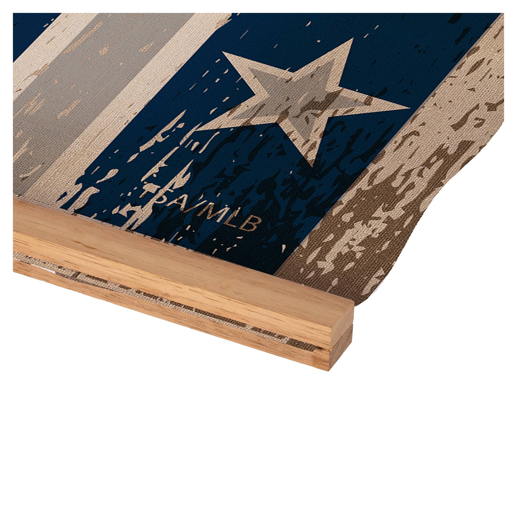 Alt View 3. Evergreen Enterprises - New York Yankees 36" x 54" Large Canvas Wall Art Tapestry with Wood Frame - Multicolor.