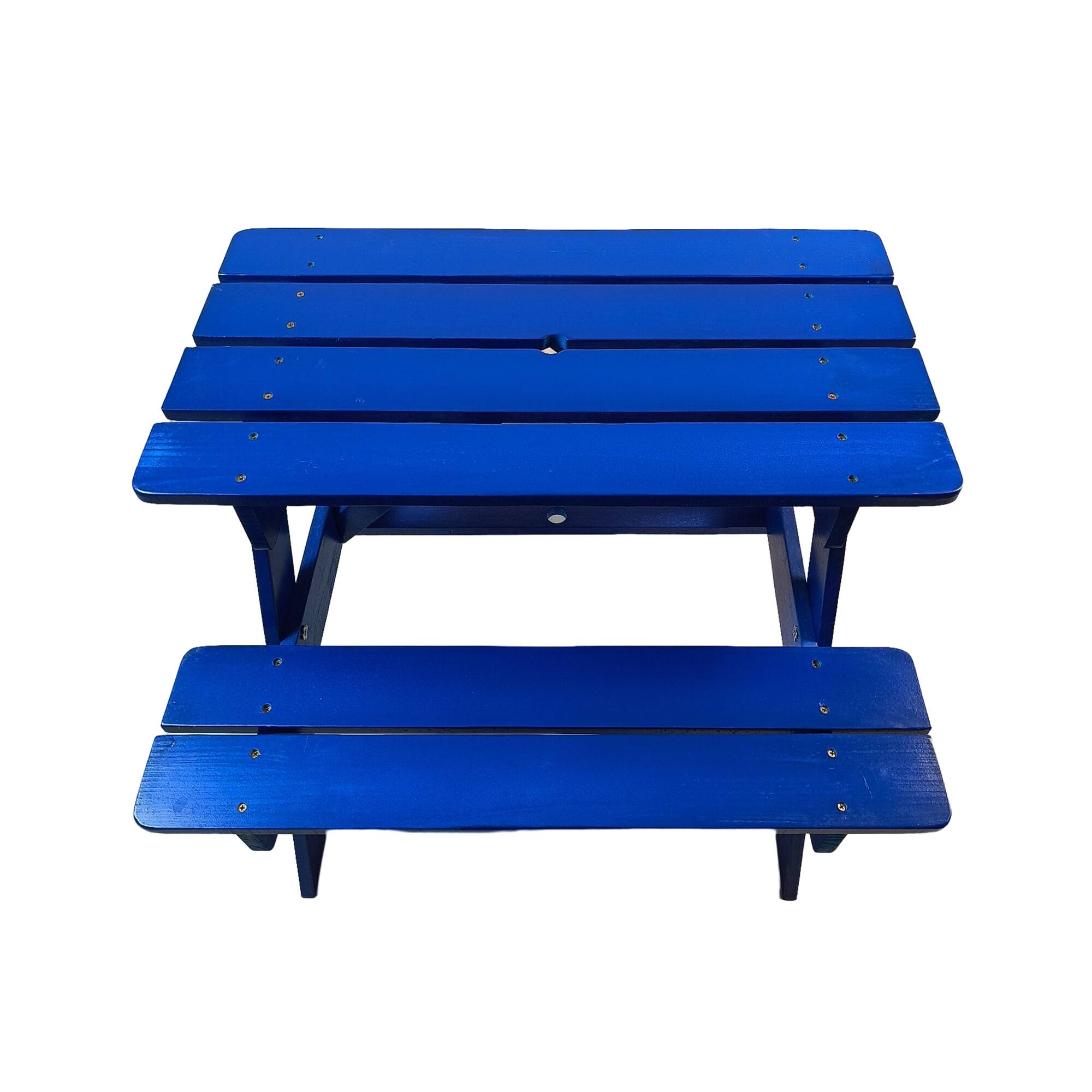 Alt View 1. APRILSOUL - Children's dining tables and chairs - Blue.
