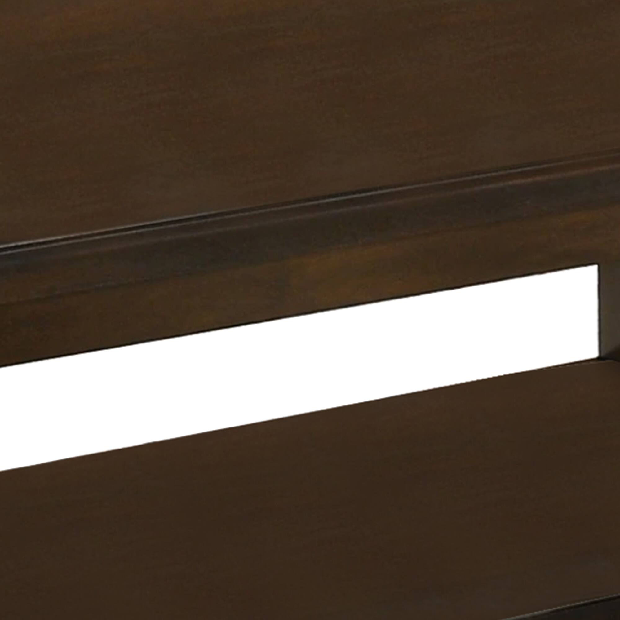 Left. Manhattan Lane - 47 Inch Lift Top Coffee Table, Natural  Wood, 2 Storage Compartments - Brown.