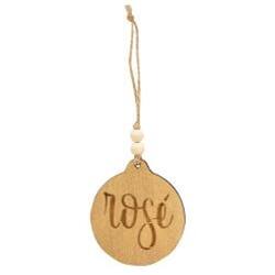 Left. BreeBe - *Script Wine ID Tag 3 Asstd. - Natural.