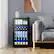 Alt View 4. Costway - 120 Can Beverage Refrigerator Beer Wine Soda Drink Cooler Mini Fridge - Black.