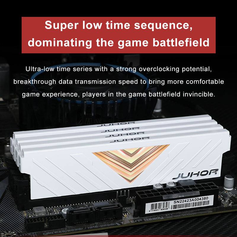 Super low time sequence, dominating the game battlefield

Ultra-low time series with a strong overclocking potential, breakthrough data transmission speed to bring more comfortable game experience, players in the game battlefield invincible.

JOHOR JUHOR NM5-03 CANICES-00SIB) SN22423A004380 719331 30328 4 Erp Ready