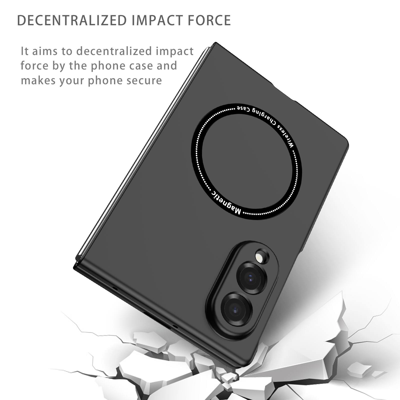 DECENTRALIZED IMPACT FORCE

It aims to decentralized impact force by the phone case and makes your phone secure

Case Charging Wireless Magnetic