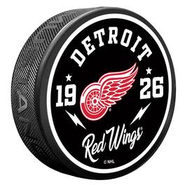 Mustang Drinkware - Detroit Red Wings Bolt Hockey Puck - Multicolor