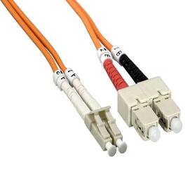 Sanoxy - 15m LC/SC Duplex 62.5/125 Multimode OM1 Fiber Optic Cable - Multi