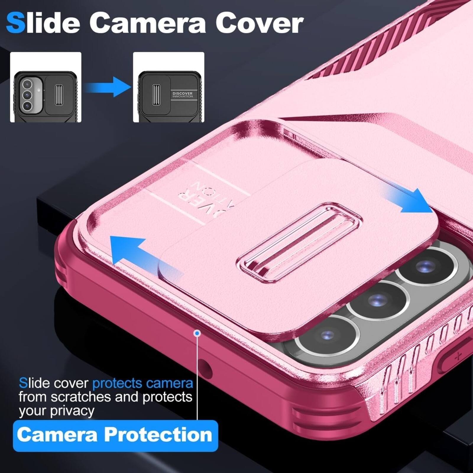 Slide Camera Cover

DISCOVER INNOVATION

Slide cover protects camera from scratches and protects your privacy

Camera Protection
