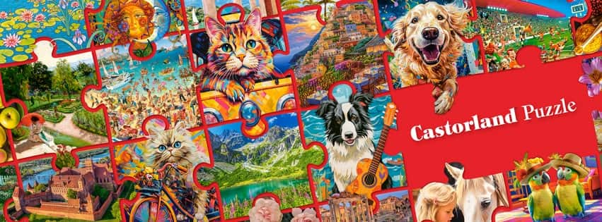 Castorland Land Of The Falling Lakes 1000 Piece Puzzle - C-104185-2, Made From Recycled Cardboard - View #8