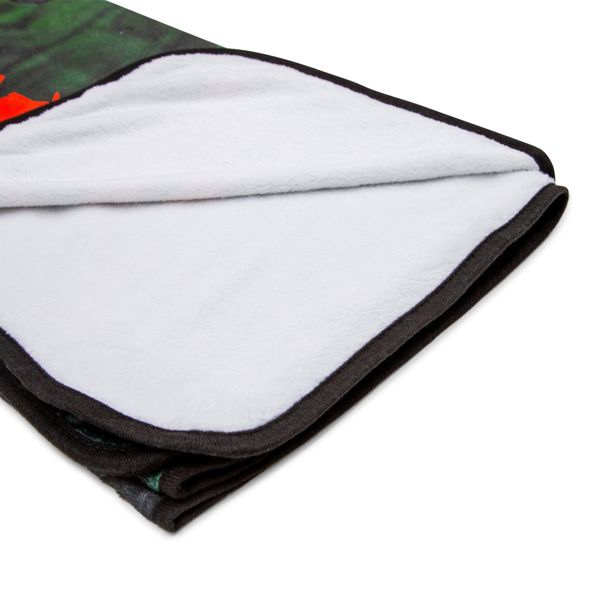 Alt View 10. Surreal Entertainment - Terrifier 2 Art the Clown Fleece Throw Blanket | 45 x 60 Inches - Black/Red.