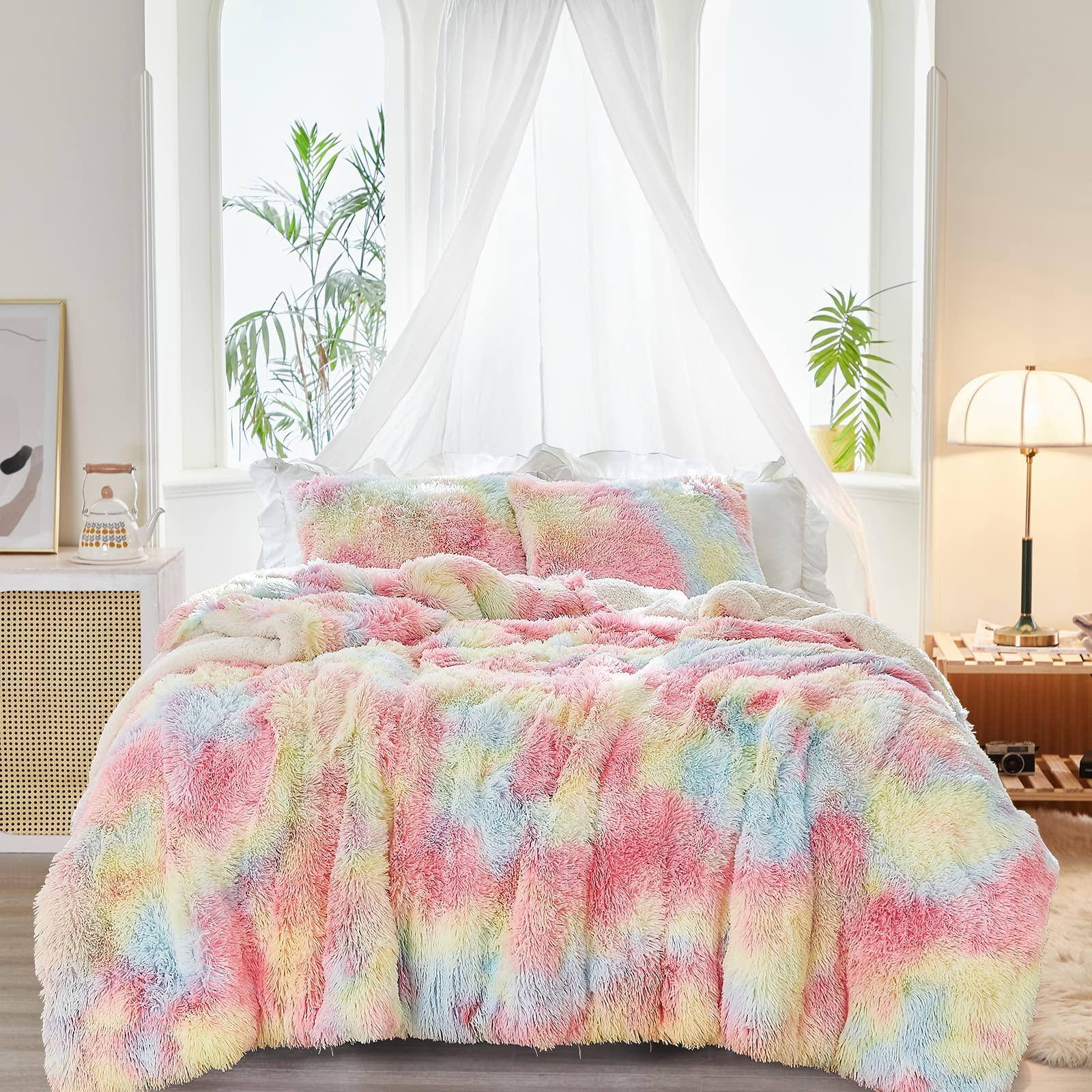 Rainbow-Twin (68"x86")