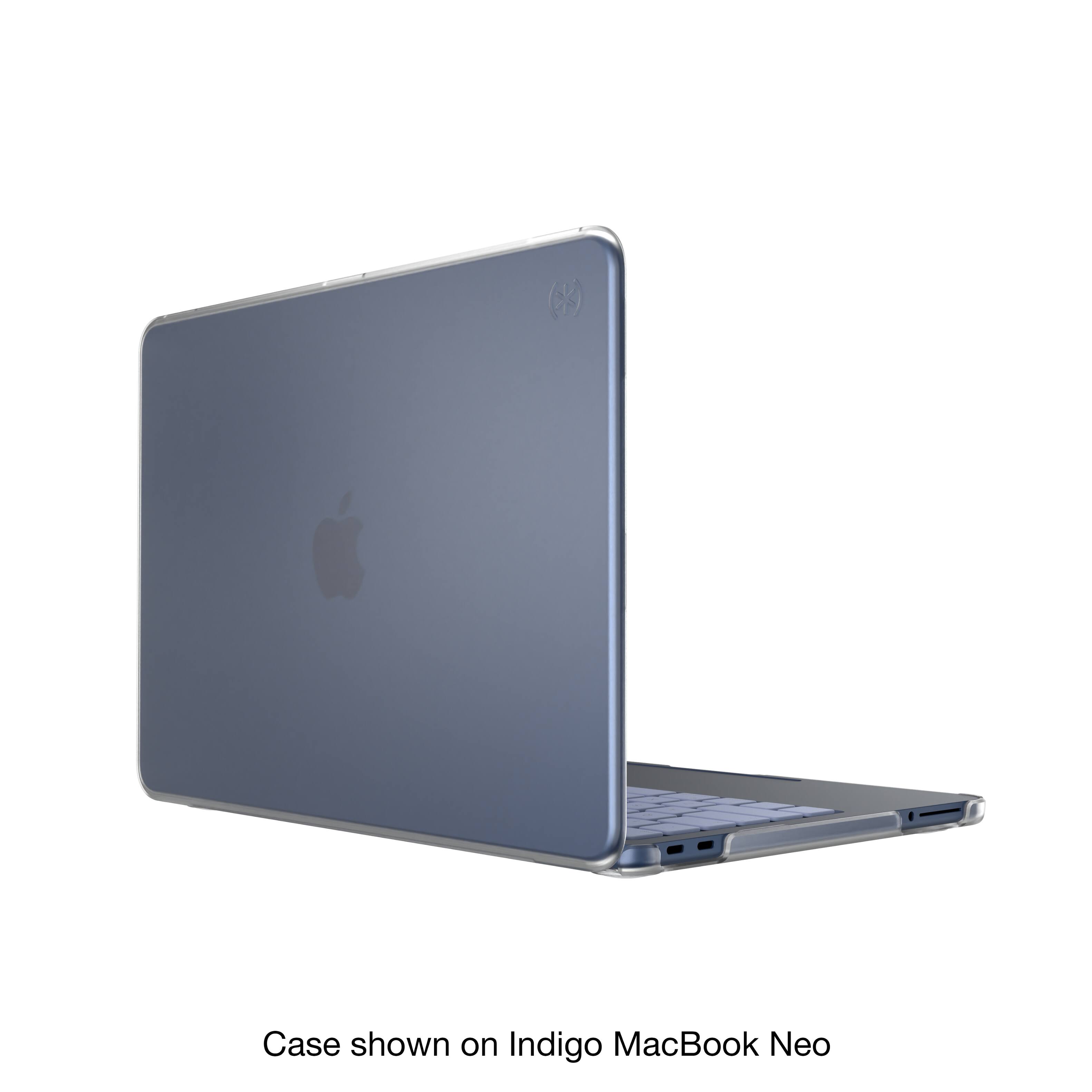 Case shown on Indigo MacBook Neo