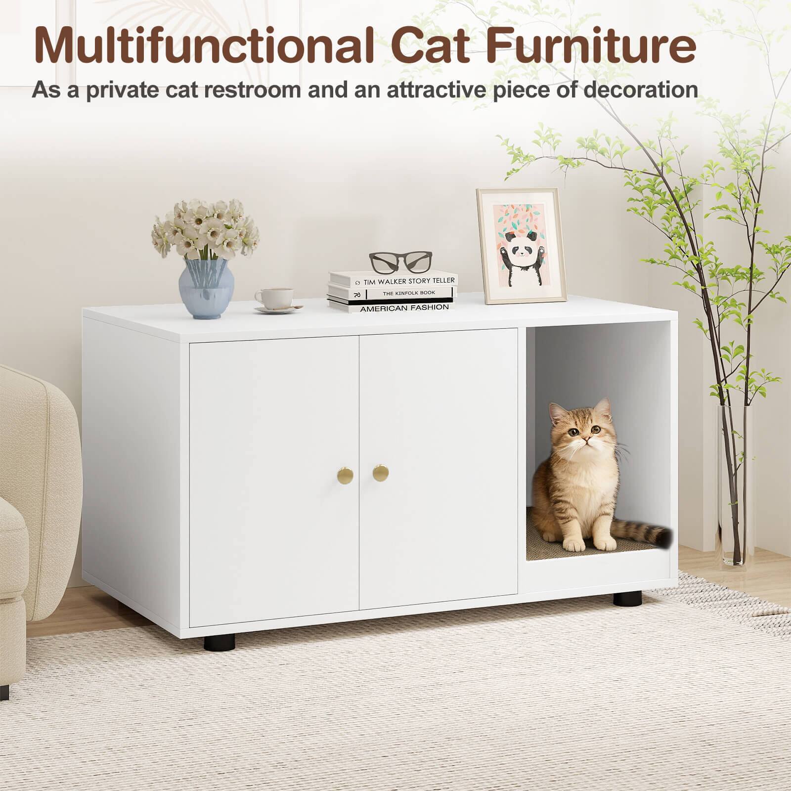 Multifunctional Cat Furniture  
As a private cat restroom and an attractive piece of decoration  

TIM WALKER STORY TELLER / SINFOLK - 70 AMERICAN FASHION