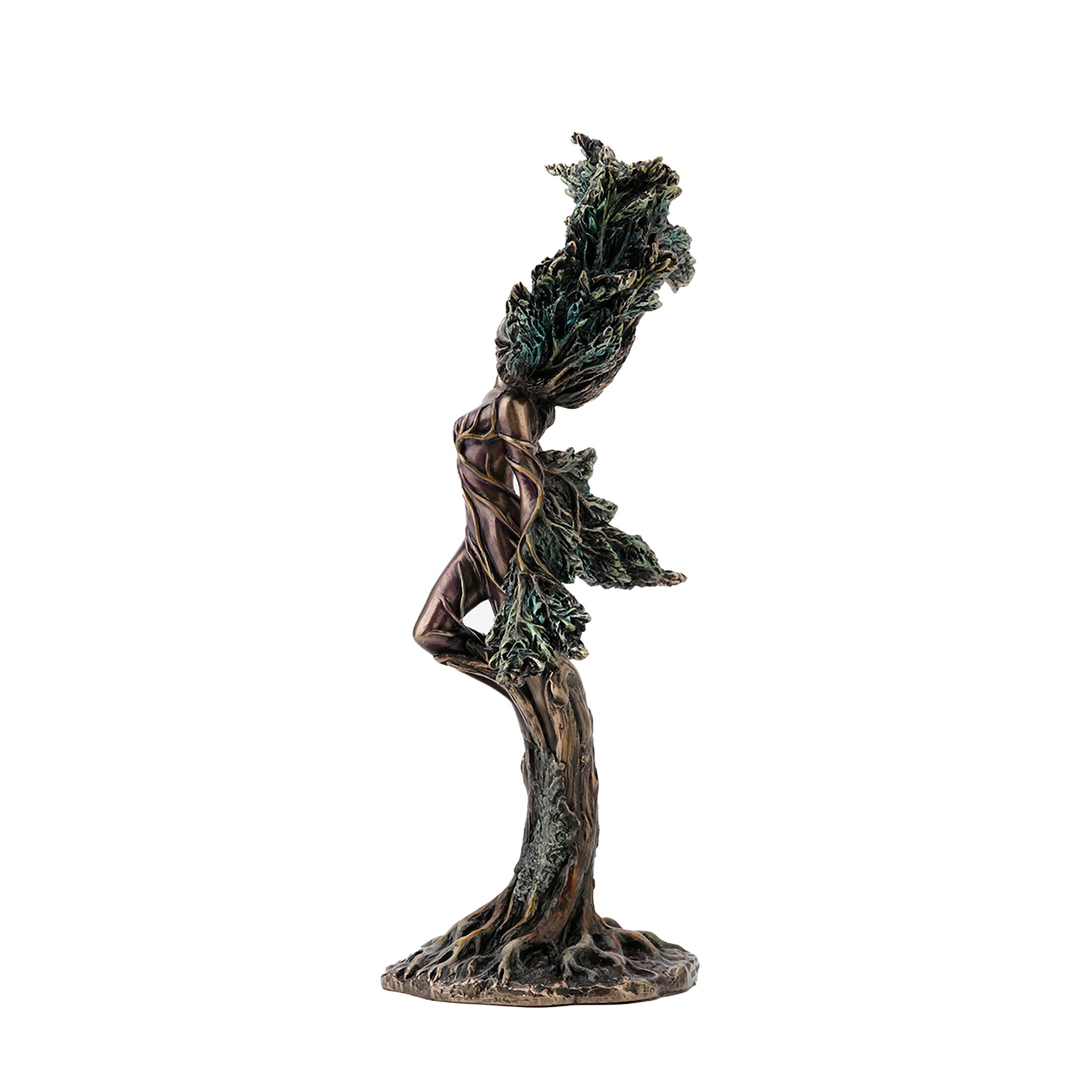 Alt View 2. Veronese Design - Bronze Finished Meliae The Forest Nymph Statue Greek Mythology - Bronze.