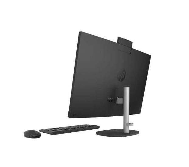 Alt View 1. HP - 24-CR0069 23.8" FHD Intel Core i3-N300 3.8 GHz 8GB DDR4 512GB SSD Intel UHD Graphics Windows 11 Home All-In-One Desktop - Black / Silver.