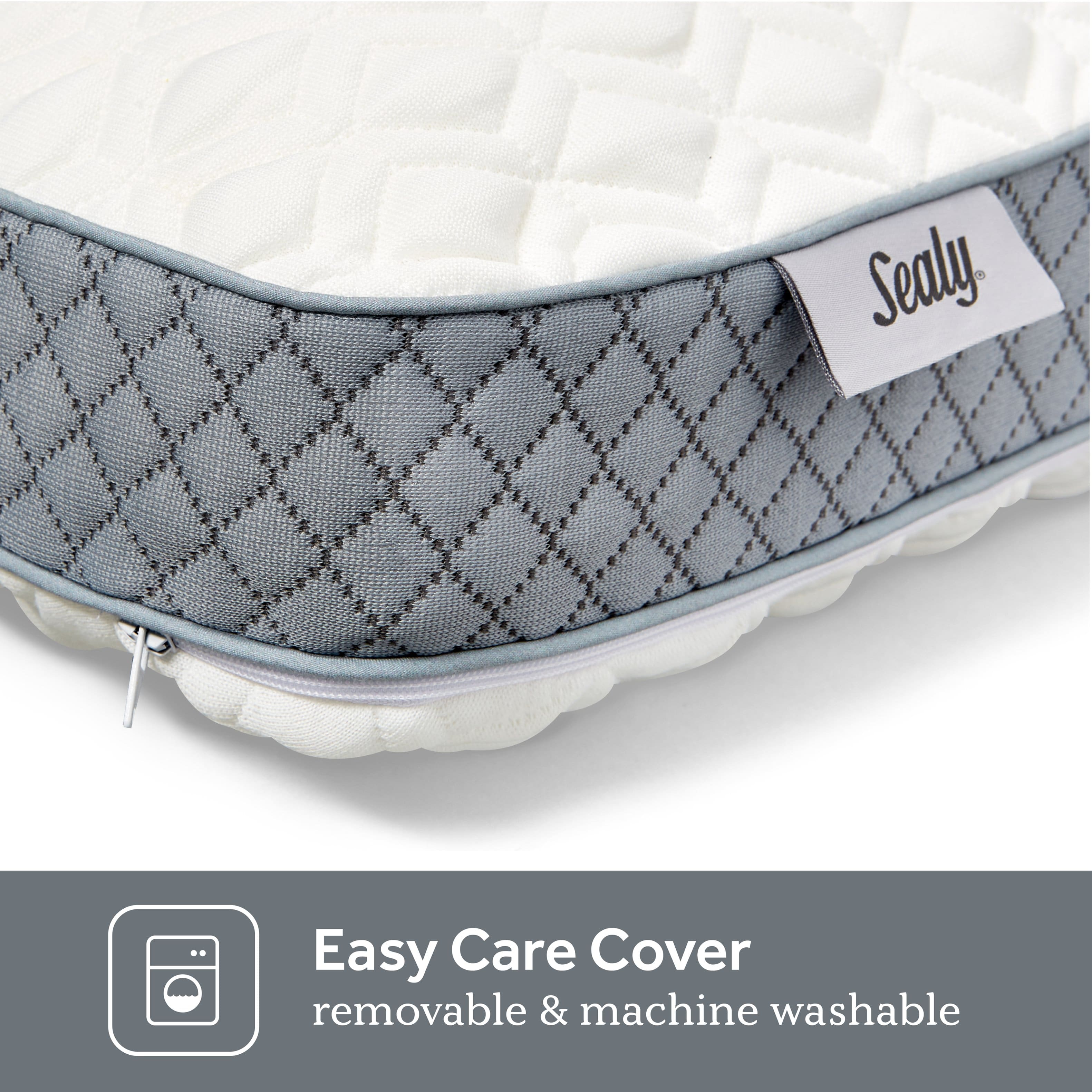 Alt View 11. Sealy - Memory Foam Bed Pillow - White.