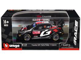 Toyota GR Yaris Rally1 Hybrid #17 "Toyota Gazoo Racing WRT" "World Rally Championship" (2024) 1/43 Model Car by Bburago