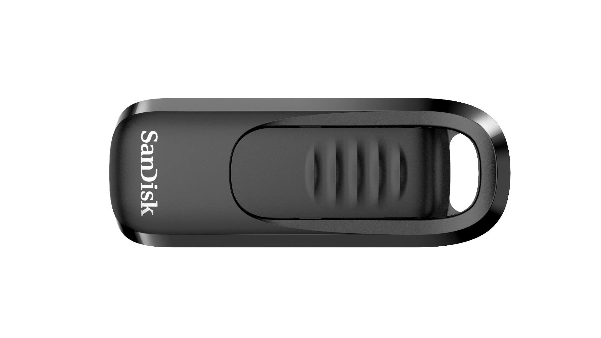 SanDisk - 512GB Ultra Slider USB Type-C Flash Drive - Black