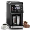 AIRMSEN DELAY START 18:00 ON/OFF 8 BEAN/POWDER BRF WARM WATER 5 R COFFEE T - 1 3 100mL 2