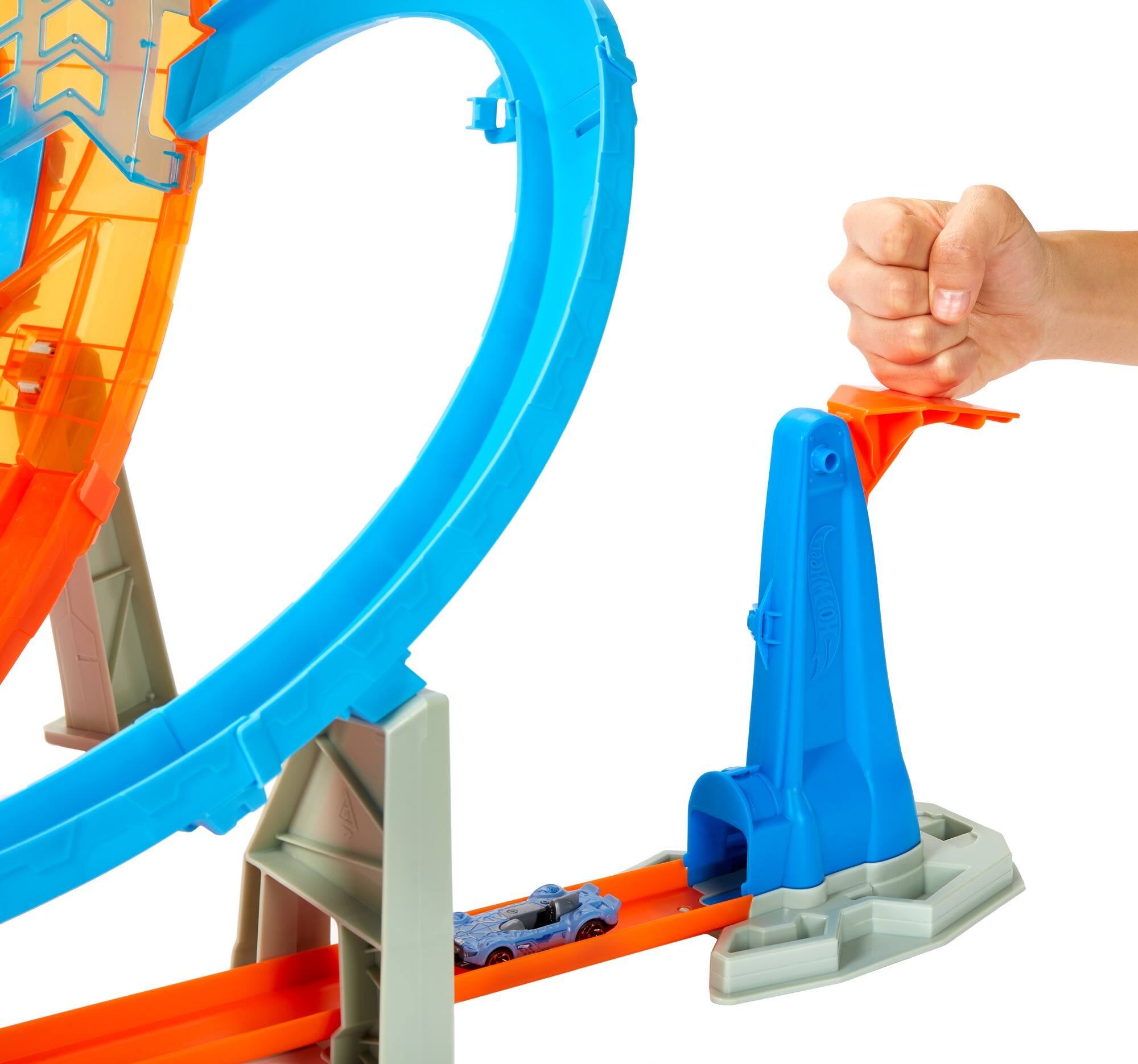 Hot Wheels Massive Loop Mayhem top Track Set (GTV14)