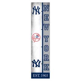 Fan Creations - New York Yankees 6" x 24" Progression Wood Sign - Multicolor