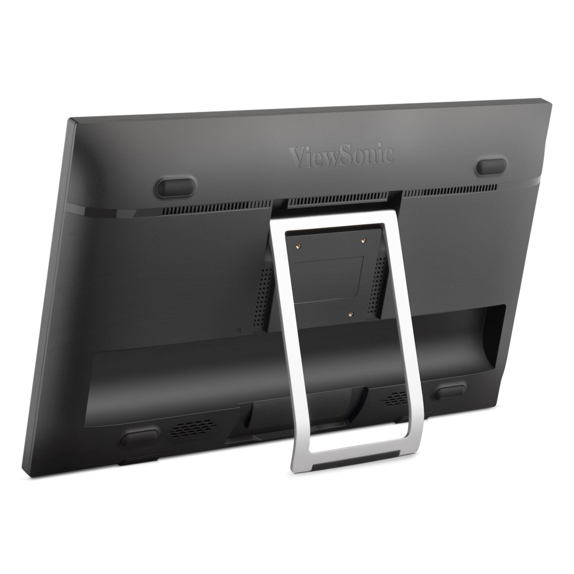 Alt View 3. ViewSonic - ViewSonic ID2456-4K 24" 4K UHD Touch Display Tablet with PCAP 10 Point Touch, Active Stylus, Built-in Kickstand - Black.