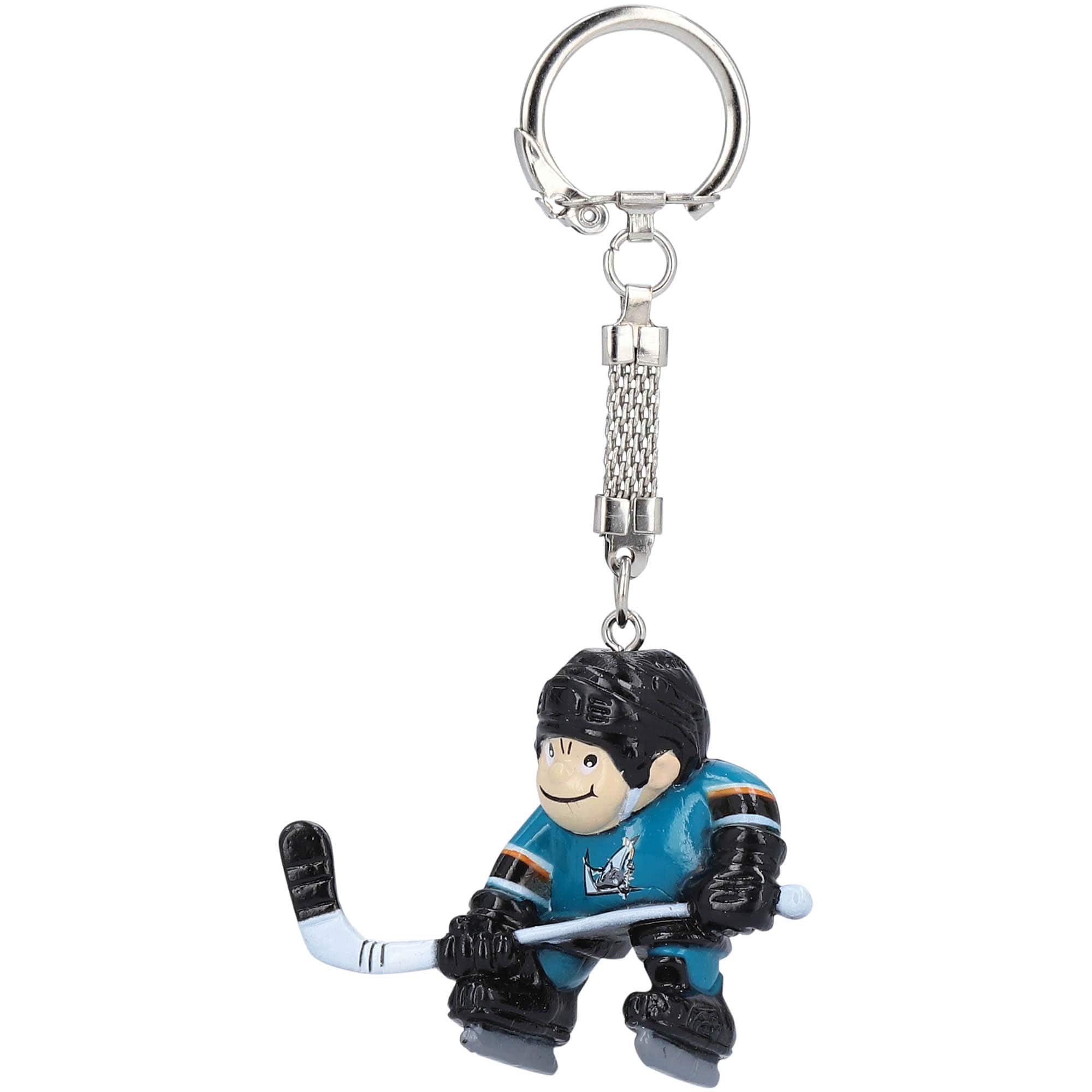 JF Sports Canada - San Jose Barracuda Player Keychain - Multicolor