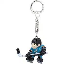 JF Sports Canada - San Jose Barracuda Player Keychain - Multicolor