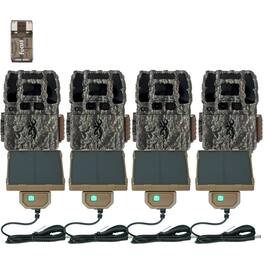 Browning - Trail Camera Dark Ops Pro DCL NANO with Solar Power Pack, Card Reader