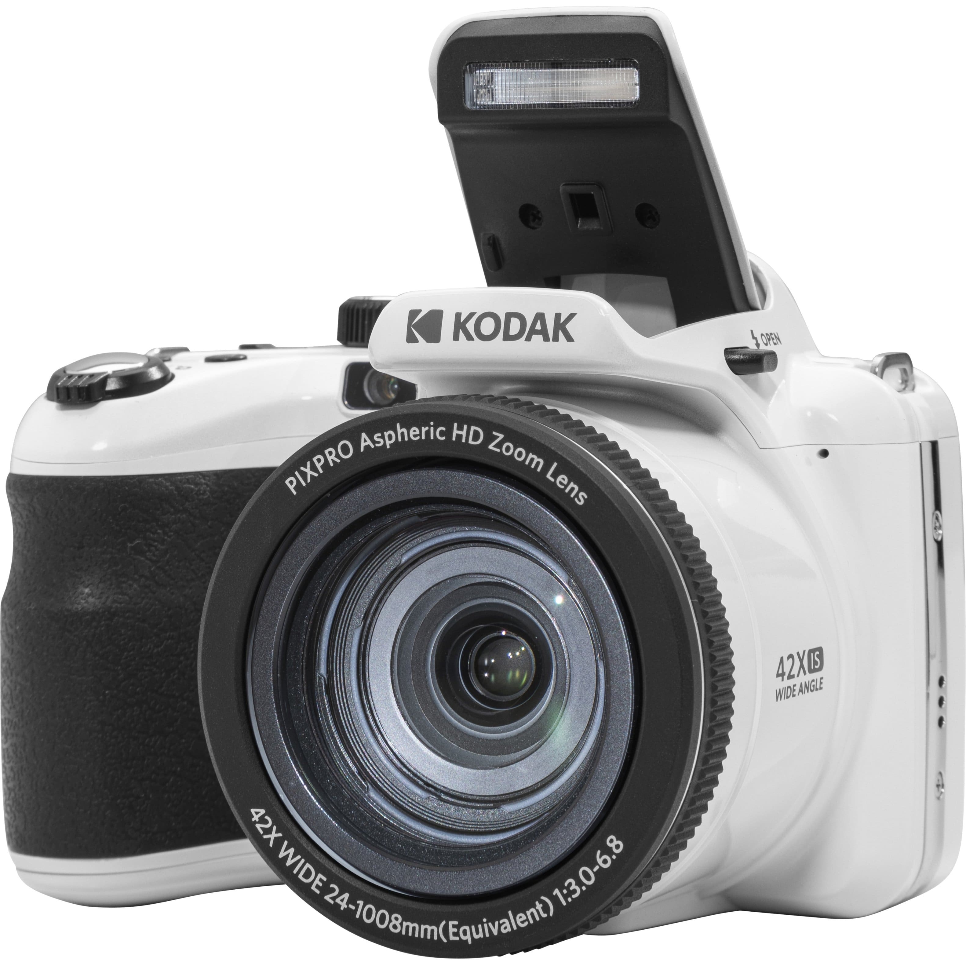 Front. Kodak - PIXPRO AZ425 Bridge Camera - White.