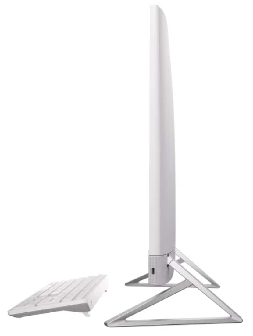 Alt View 2. Dell - Dell 27 All-in-One (Core 7 150U, 32GB, 1TB PCIe SSD, 27 Touch FHD (1920x1080), GeForce MX570 A, Win 11 Home) - White.