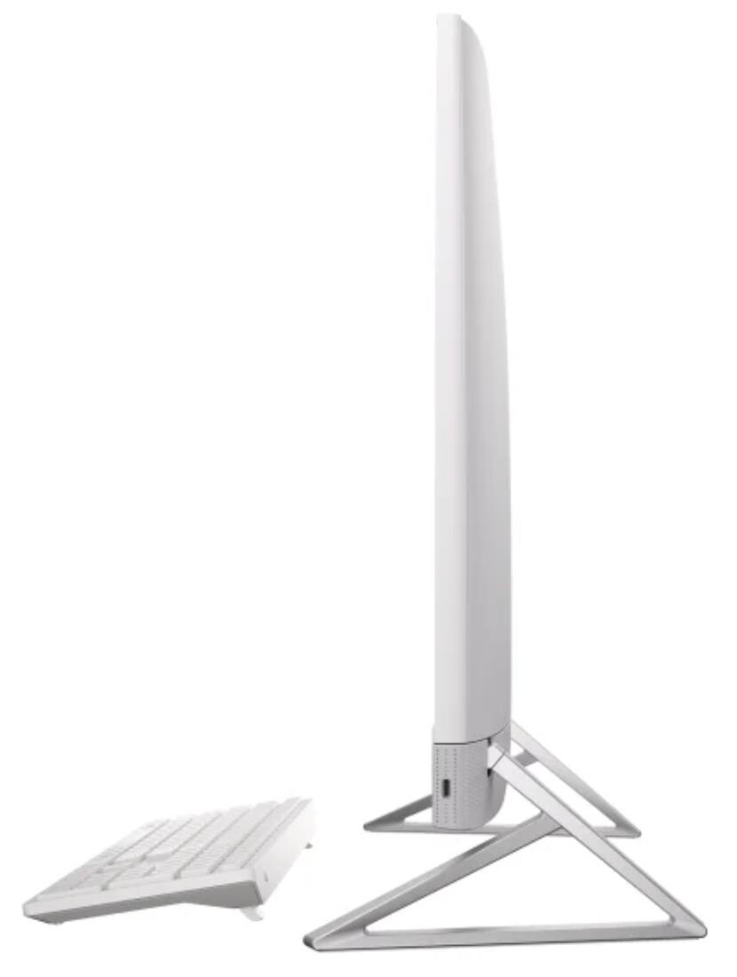 Alt View 2. Dell - Dell 27 All-in-One (Core 7 150U, 32GB, 1TB PCIe SSD, 27 Touch FHD (1920x1080), GeForce MX570 A, Win 11 Home) - White.