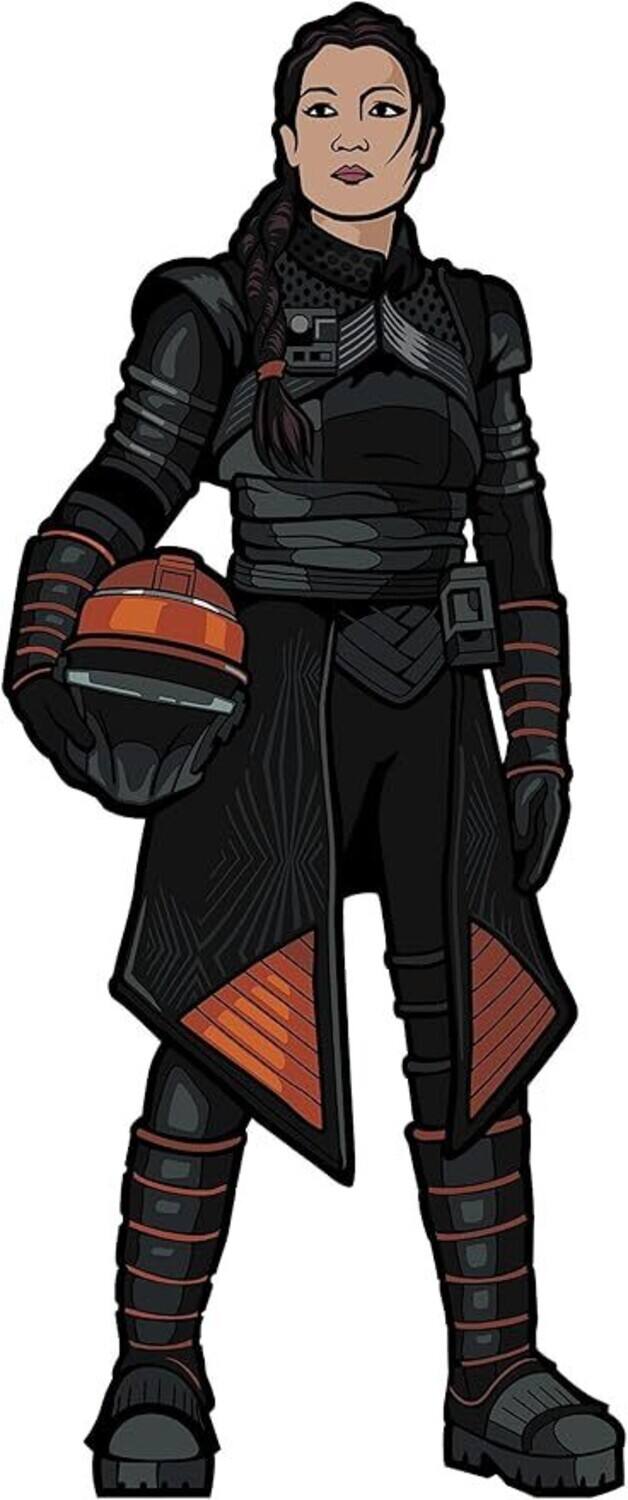 Alt View 1. PopMarket - FiGPiN - Star Wars The Book Of Boba Fett - Fennec Shand Enamel Pin (860)   - COLLECTIBLES - Multicolor.