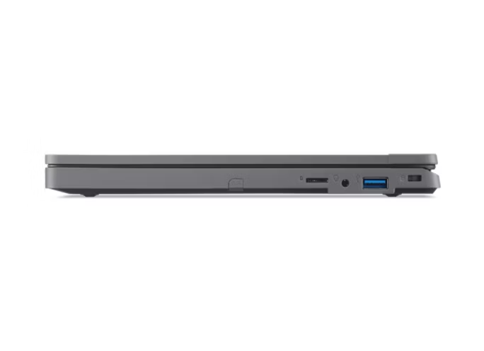 Alt View 2. Acer - TravelMate B3 Spin 11 Intel N100 4GB RAM 128GB SSD 11.6″ HD Touch 2-in-1 Windows 11 Pro - Shale Black.