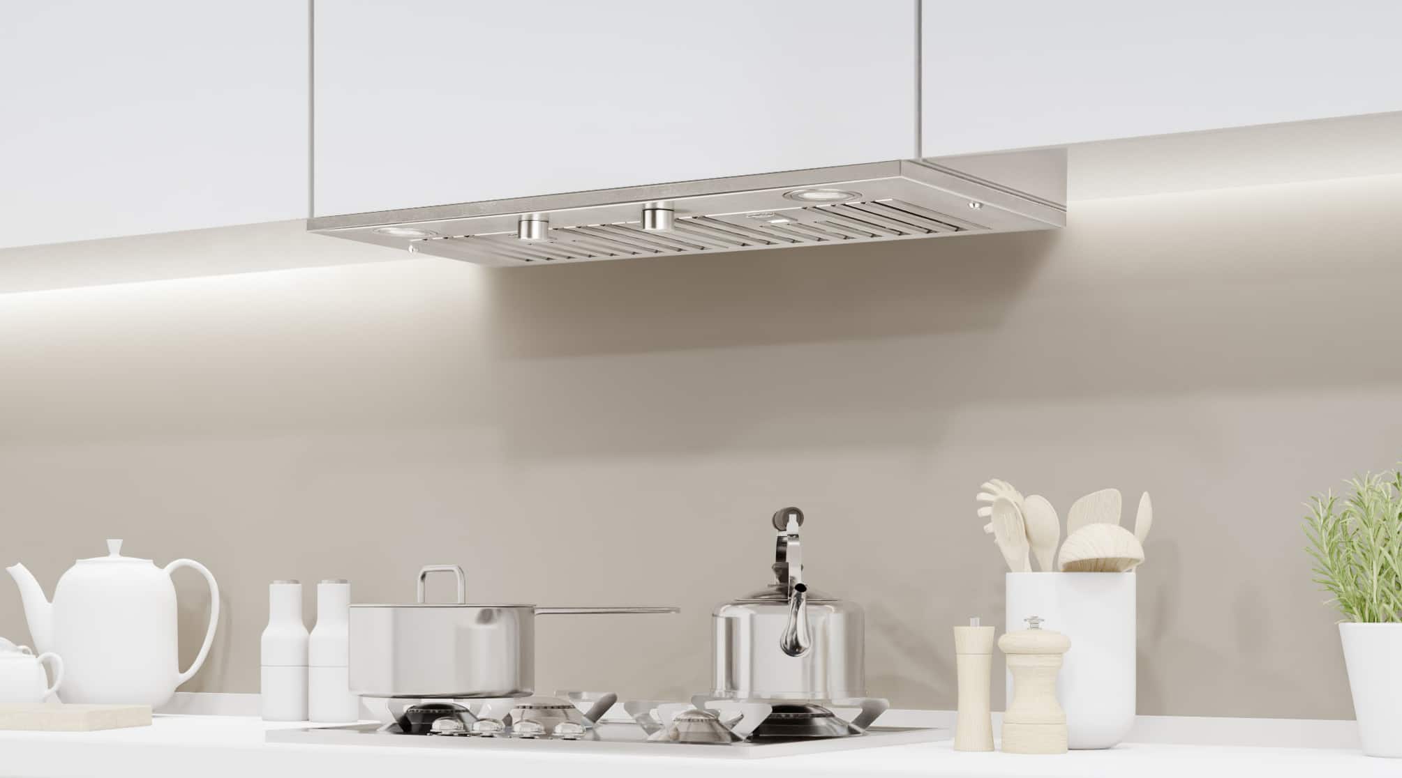 Alt View 11. Windster Hoods - 30" 440 CFM Insert Range Hood - Stainless Steel - Stainless Steel.