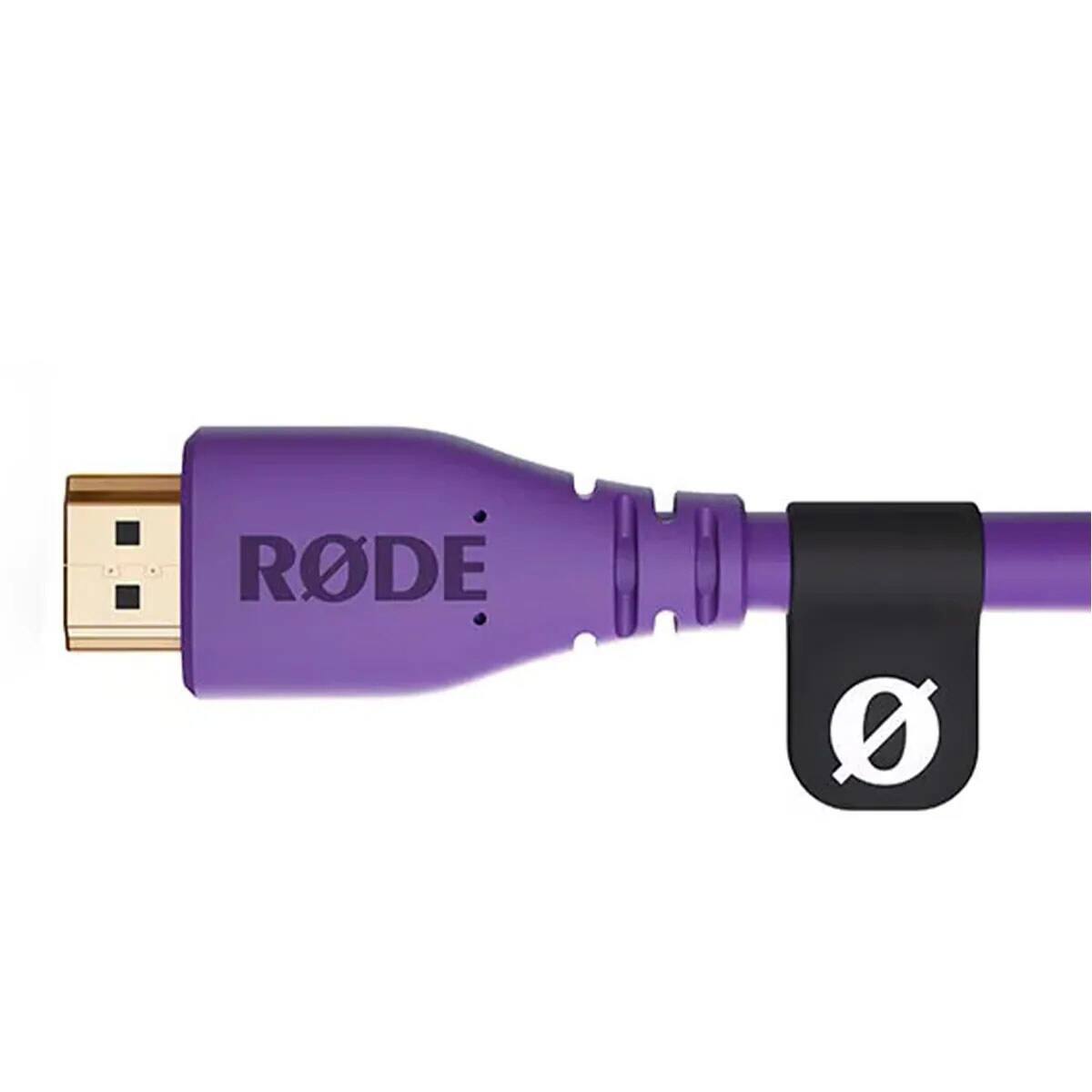 Alt View 2. RODE - Rode Premium High Speed HDMI Cable with Ethernet - Purple, 5'.