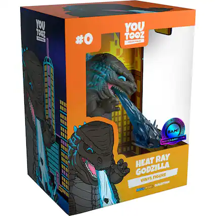 YOU TOOZ #0 YOU TOOZ COLLECTIBLES TRNTOOS CLNS ENSIPEO wICa BAM! TOUTOOT BOOKS-A-MILLION HEAT RAY GODZILLA FIGURE VINYL KONG COLLECTION ML-KO