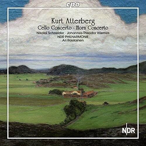 Kurt Atterberg  
Cello Concerto • Horn Concerto  
Nikolai Schneider • Johannes-Theodor Wemes  
NDR PHILHARMONIE  
Ari Rasilainen  
NDR