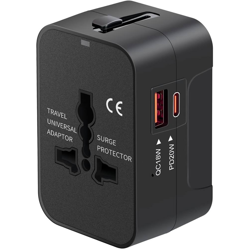TRAVEL UNIVERSAL ADAPTOR  
SURGE PROTECTOR  
QC18W PD20W