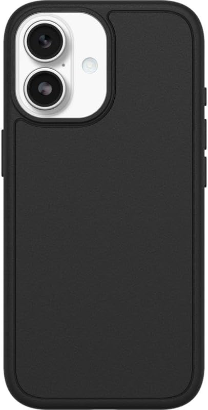 Left. OtterBox - OtterBox iPhone 17 (Only) Bundle: Symmetry Series+ Case & Screen Protector - Snaps to MagSafe - Ultra-Sleek - Black.