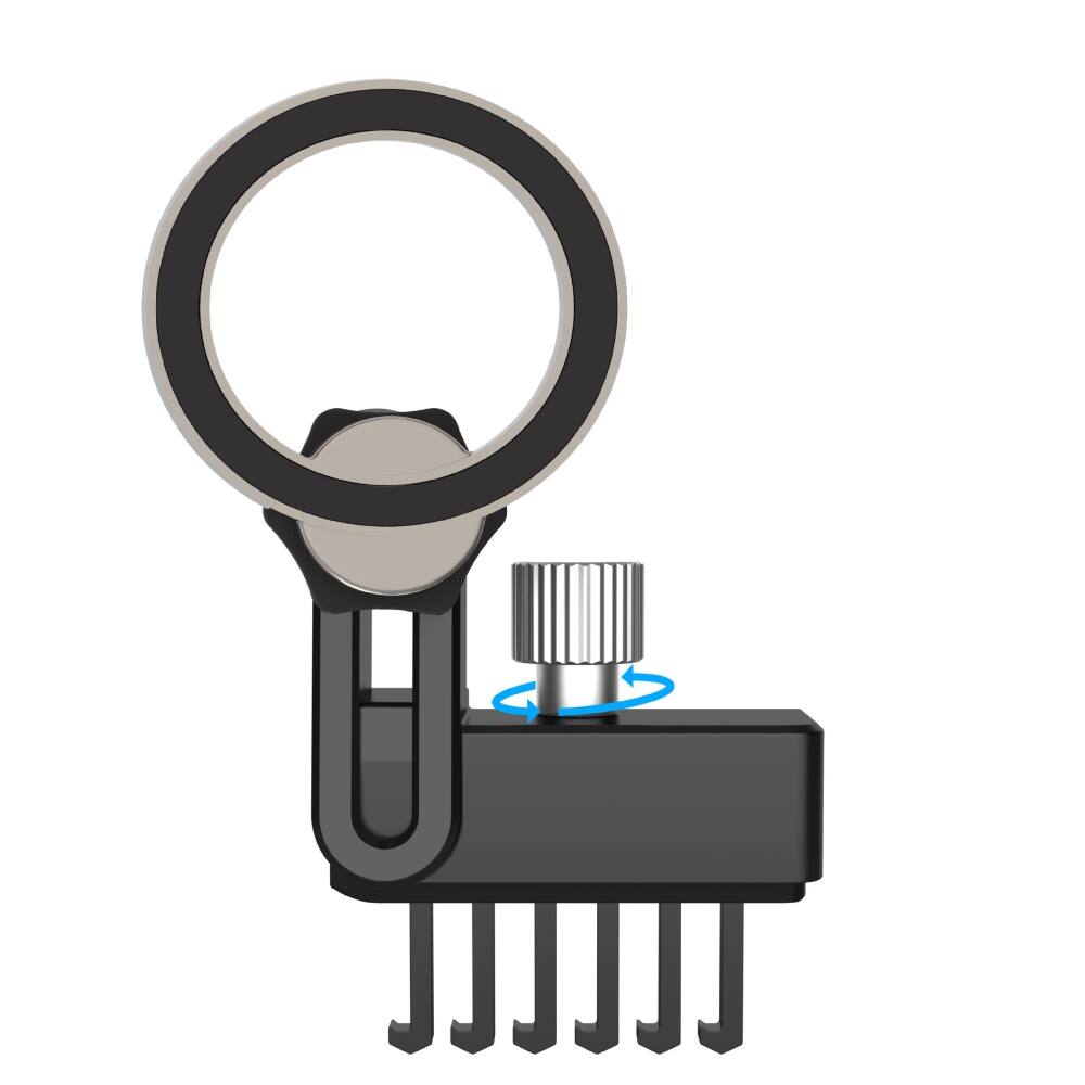 Alt View 1. BEARSOLIM - Car Air Outlet Magnetic Phone Holder Suitable for Tesla Model 3/Y Magsafe Holder Car Holder, with Magsafe Magnetic Ring - BLACK.