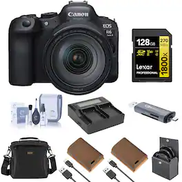 Bundle - CANON EOS R6 MARK II RF24-105MM F/4L AK