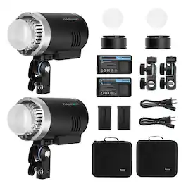 Flashpoint - XPLOR 300 Pro TTL R2 Battery-Powered Outdoor Flash - 2 Pack