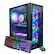 Front. STGAubron - STGAubron Gaming PC Desktop, 8th Gen Intel Core i7 up to 4.1Ghz, GeForce RTX 3050 6G Graphics, 32GB DDR4, 1T SSD, WIN11H - Black.