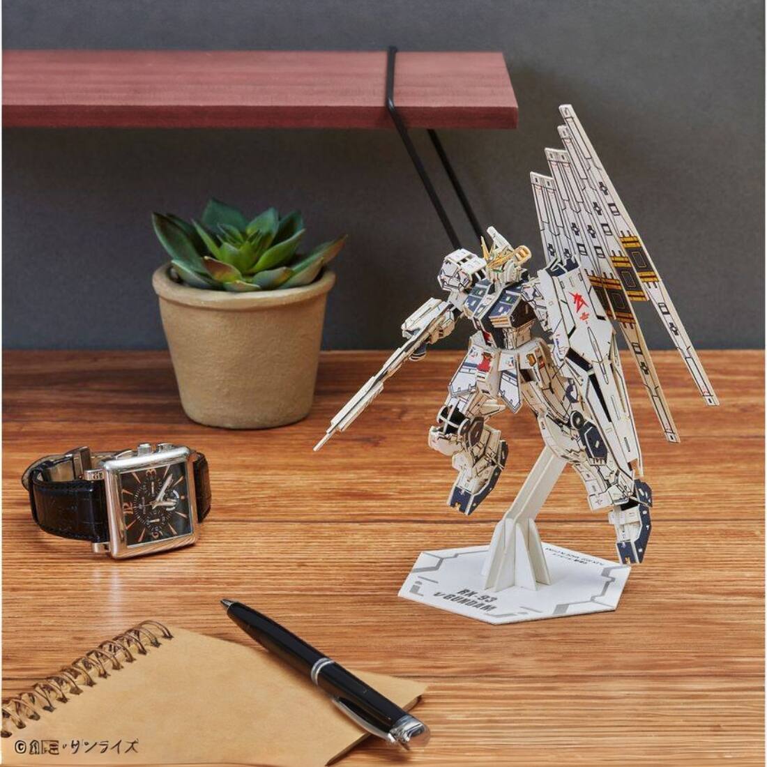Alt View 2. 3D Puzzle - 3D DIY Puzzle: RX-93 v-Gundam si-gu-mi PRO: Premium Mobile Suit - 373pcs.